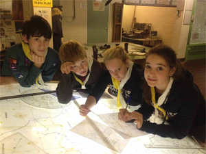 Beavers, Cubs and Scouts visit the Secret Nuclear Bunker in Brentwood